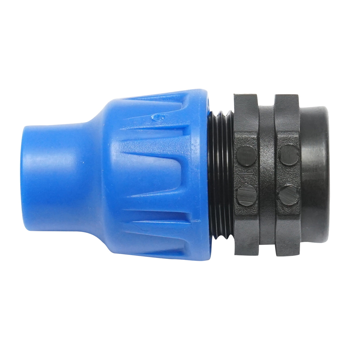 Connector fitting drip tubing D16mmx1/2 inch with internal thread for irrigation systems